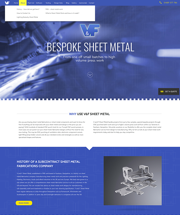 V&F Sheetmetal Co. Ltd Gallery